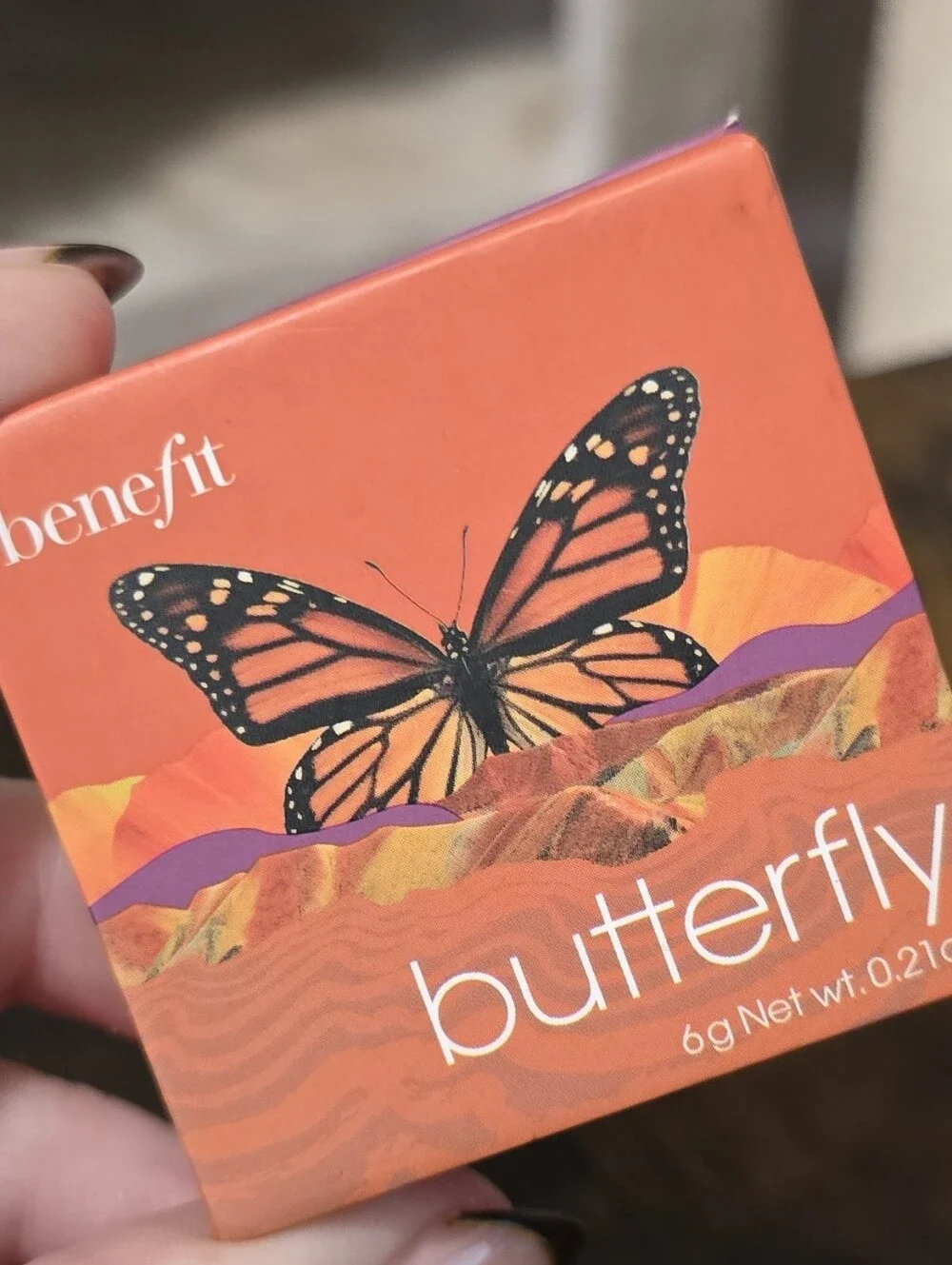 Benefit butterfly blush